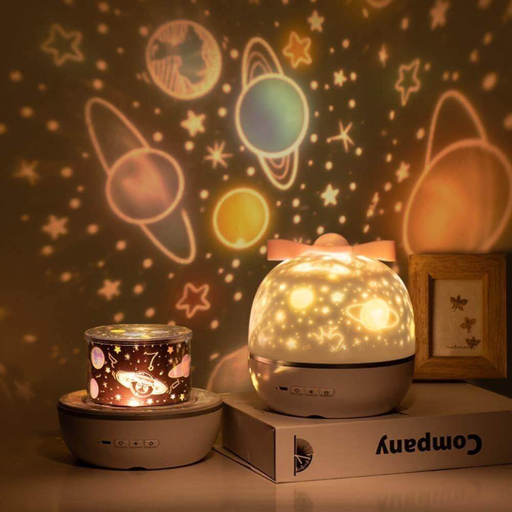 360 Degree Rotating Projection Night Lamp - MaviGadget
