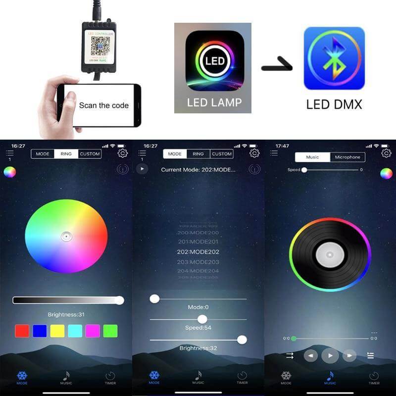 Multicolor Waterproof Car LED Underbody Light - MaviGadget
