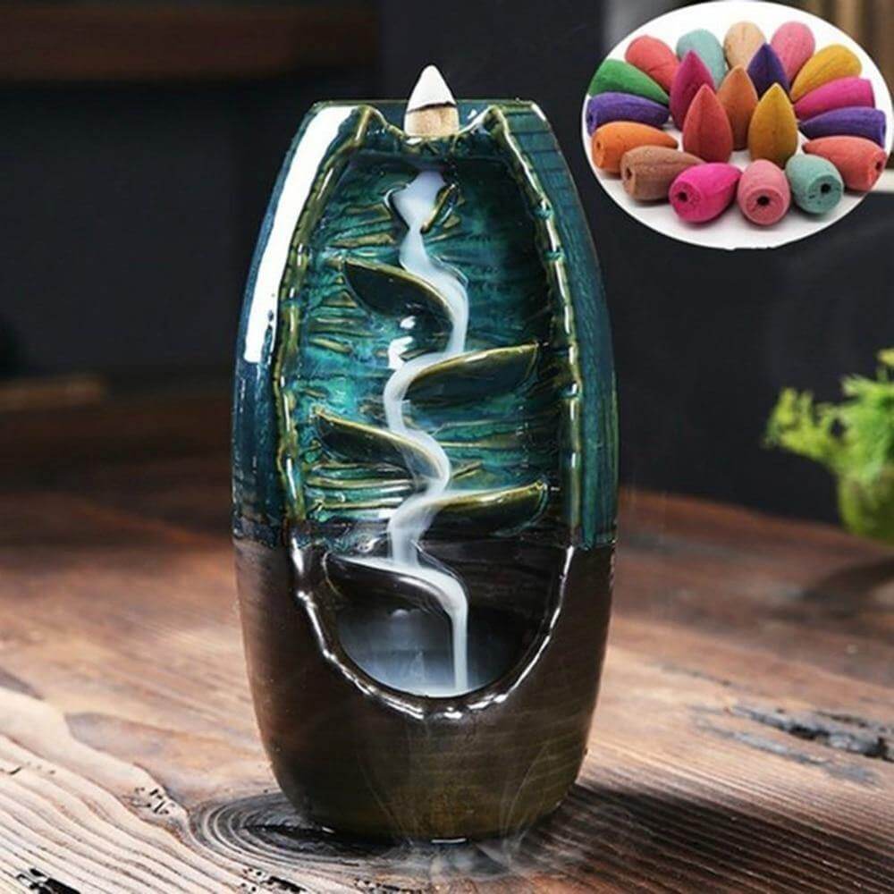 Mountain River Incense Waterfall - MaviGadget