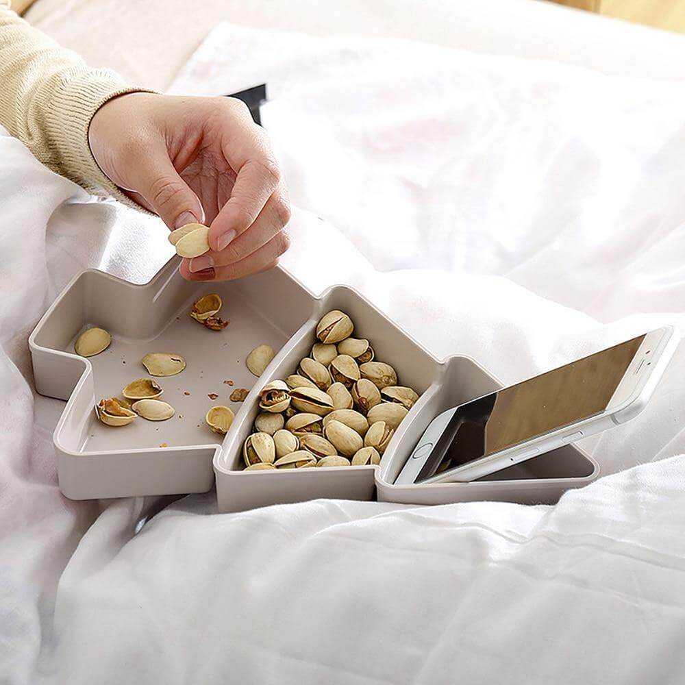 Snacks Bowl With Phone Holder - MaviGadget