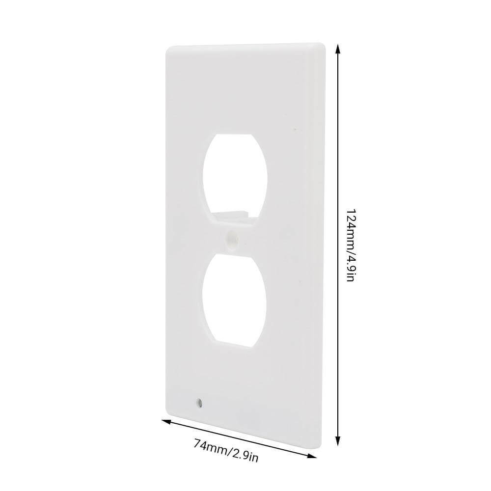 Outlet Cover Wall Plate With Led Night Lights - MaviGadget
