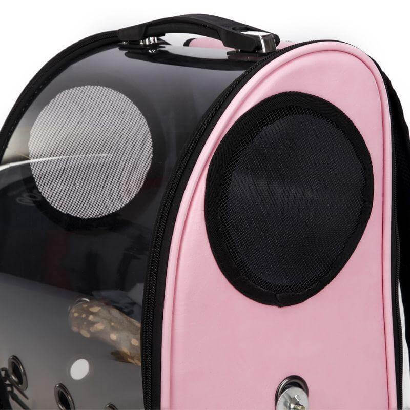 Space Capsule Bird Carrier Travel Birdcage Backpack - MaviGadget