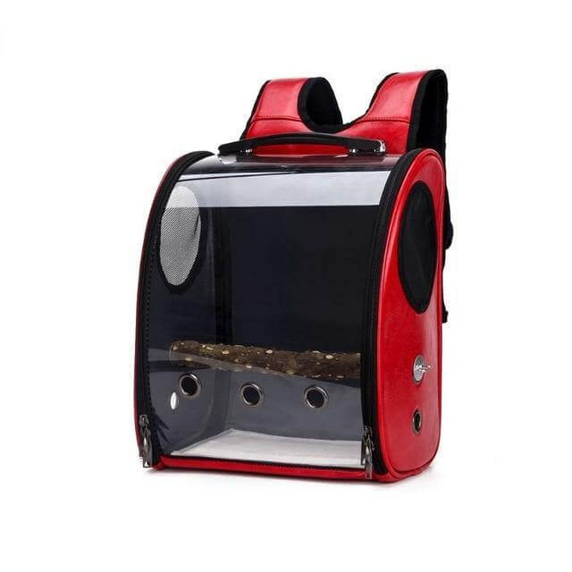 Space Capsule Bird Carrier Travel Birdcage Backpack - MaviGadget