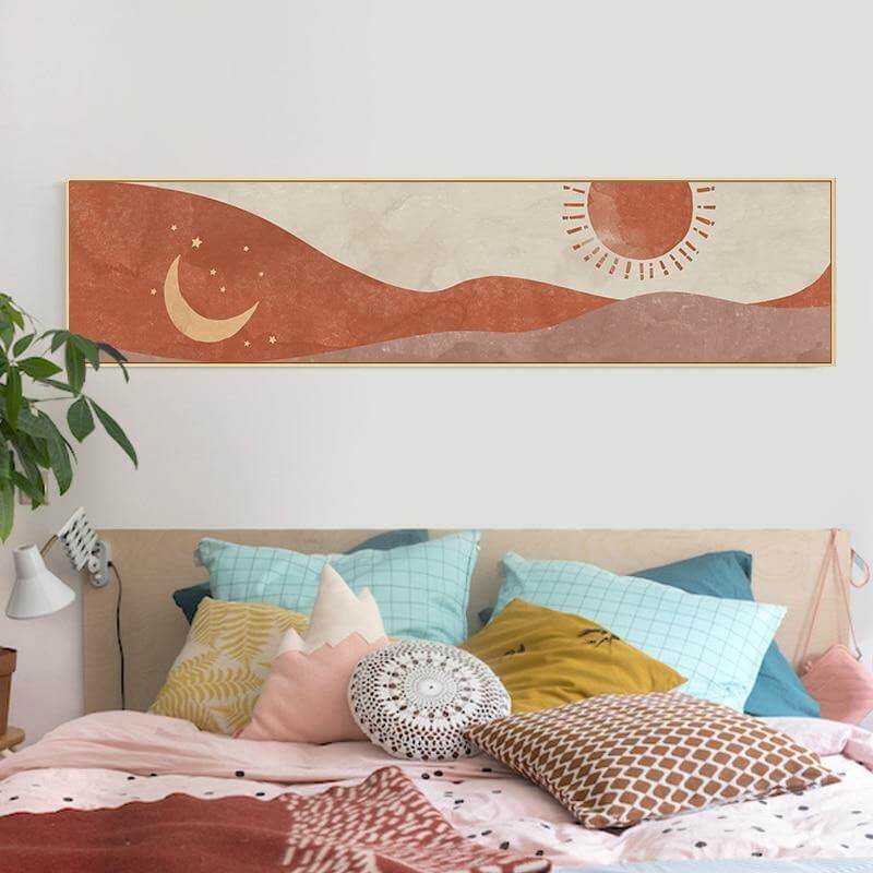 Nordic Minimal Wall Art Canvas Painting - MaviGadget