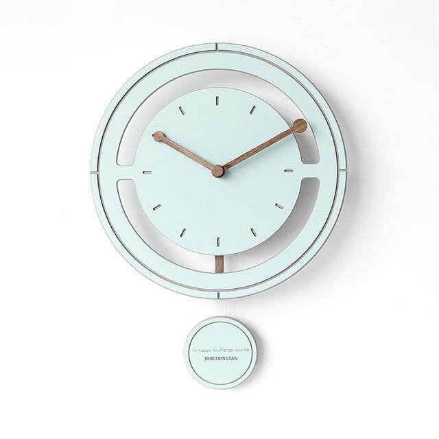 Silent 3D Pendulum Wall Clock - MaviGadget