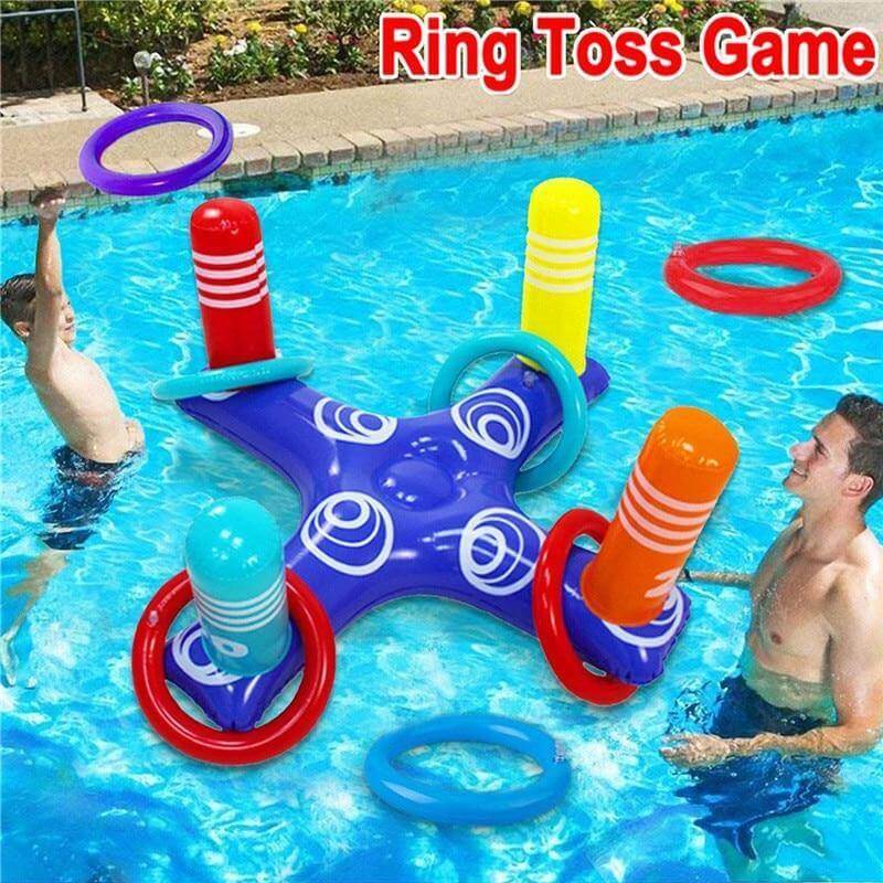 Inflatable Ring Throwing Ferrule Pool Toy - MaviGadget
