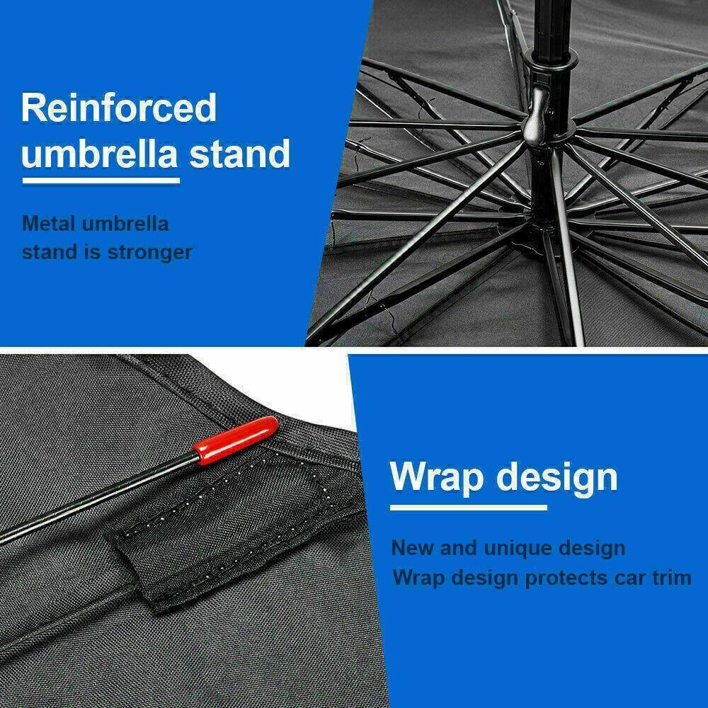 Car Front Window Sun Shield Protector Accessory - MaviGadget