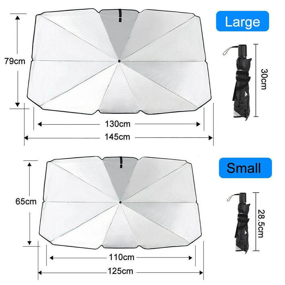 Car Front Window Sun Shield Protector Accessory - MaviGadget