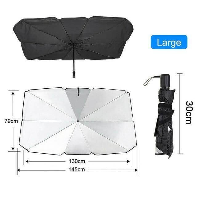 Car Front Window Sun Shield Protector Accessory - MaviGadget