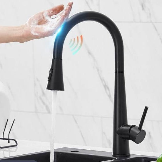 Smart Assistive Touch Control Kitchen Faucet - MaviGadget