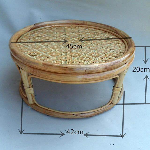 Rattan Picnic Tray Table - MaviGadget