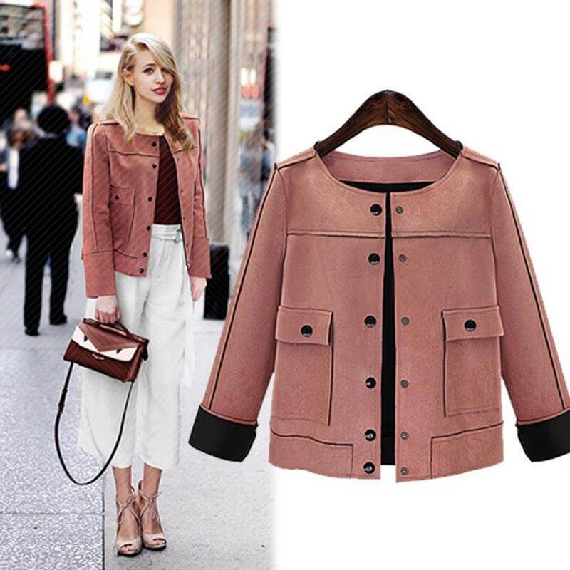 British Style Seasonal Women Short Jacket - MaviGadget