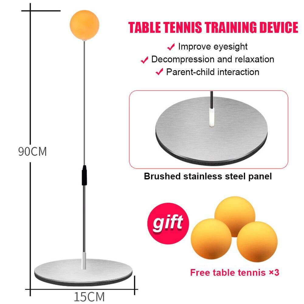 Ping Pong Flexible Practice Trainer - MaviGadget