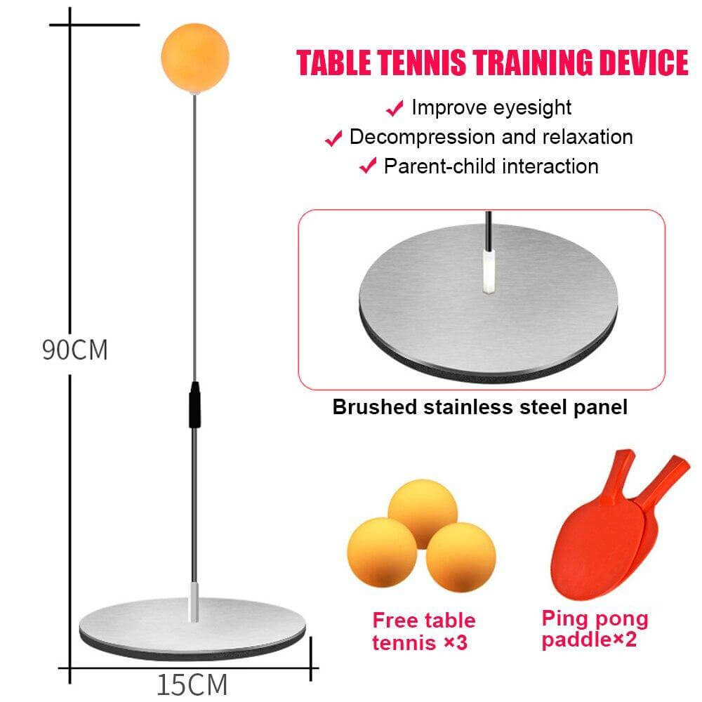 Ping Pong Flexible Practice Trainer - MaviGadget