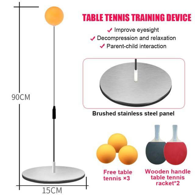 Ping Pong Flexible Practice Trainer - MaviGadget