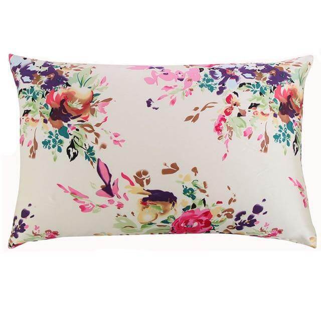 100% Nature Colorful Silk Colorful Pillowcases - MaviGadget
