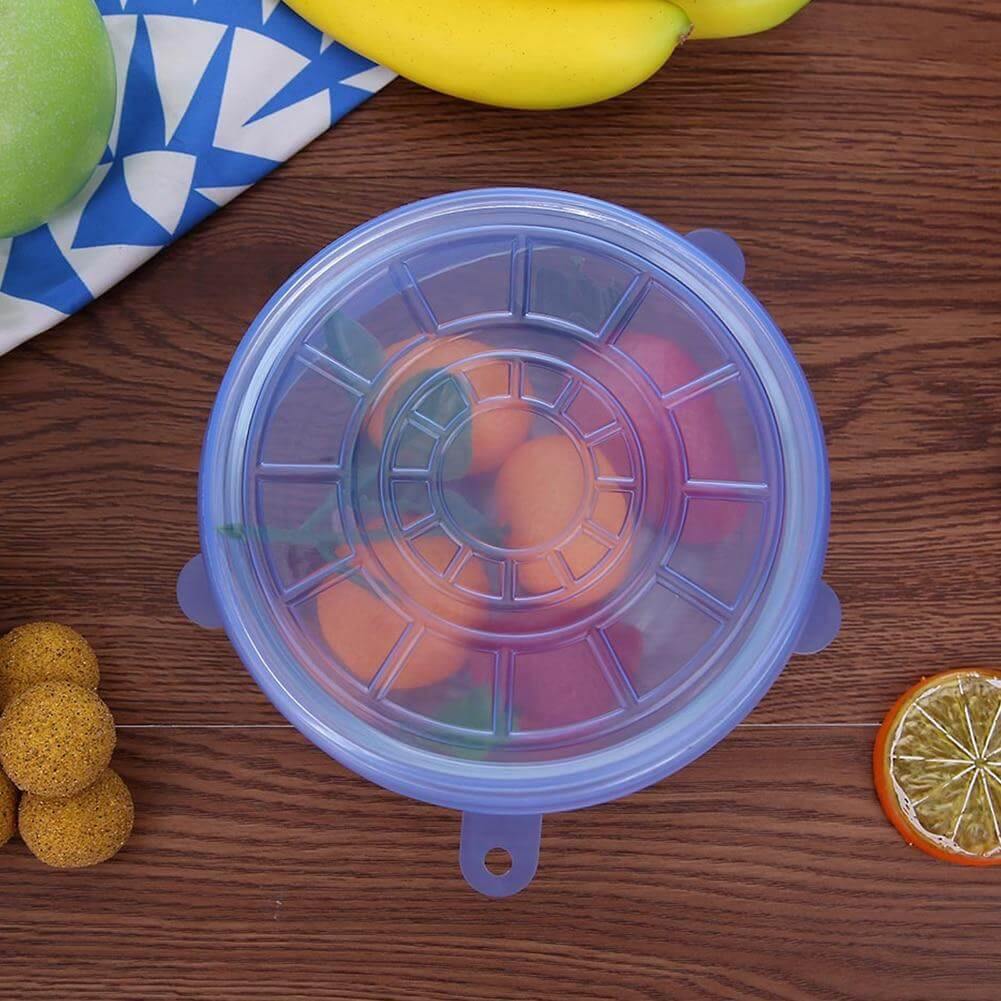 Reusable Durable Silicone Food Cover Lids - MaviGadget