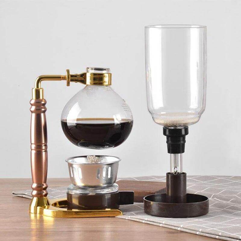 Elegant Glass Siphon Coffee Maker - MaviGadget