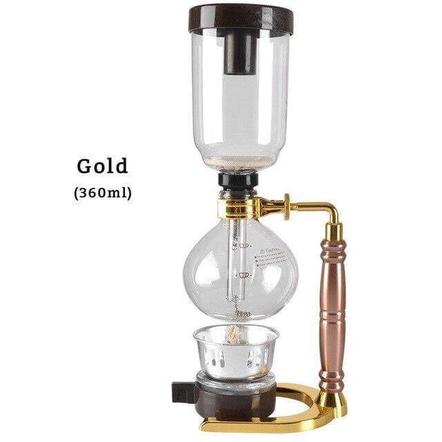 Elegant Glass Siphon Coffee Maker - MaviGadget