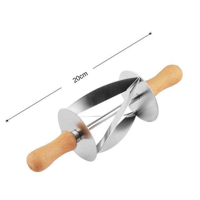 Stainless Steel Croissant Bread Rolling Cutter - MaviGadget