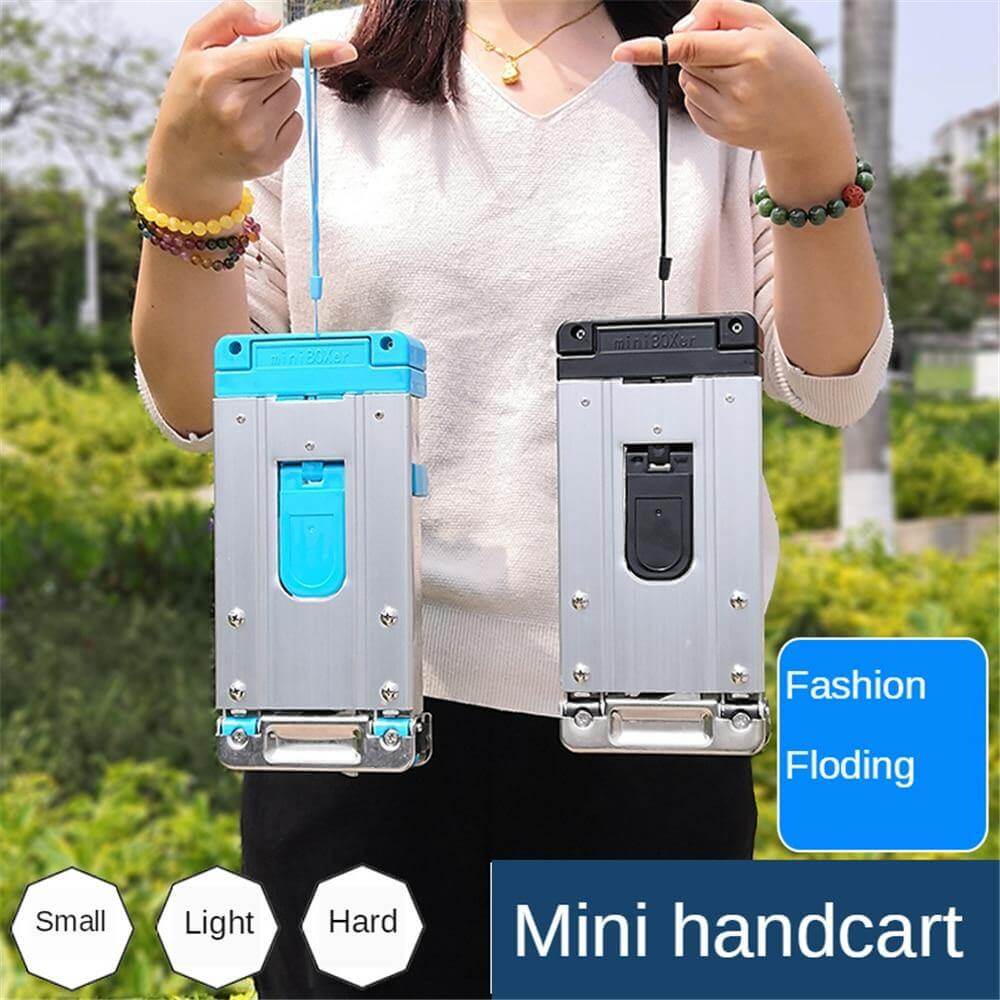Portable Foldable Push Hand Cart - MaviGadget