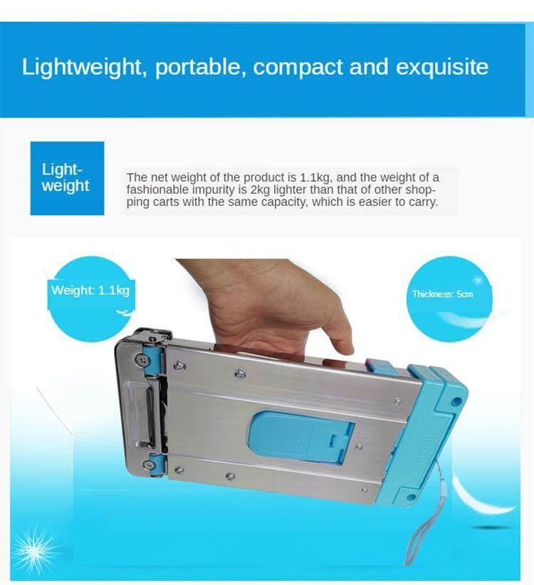 Portable Foldable Push Hand Cart - MaviGadget