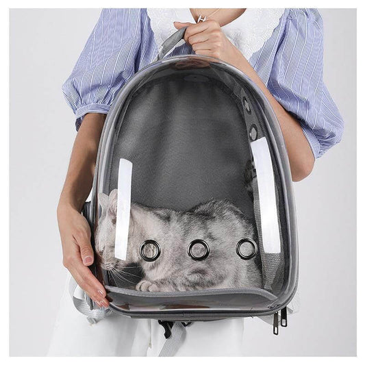 Transparent Breathable Pet Carrier Backpack - MaviGadget