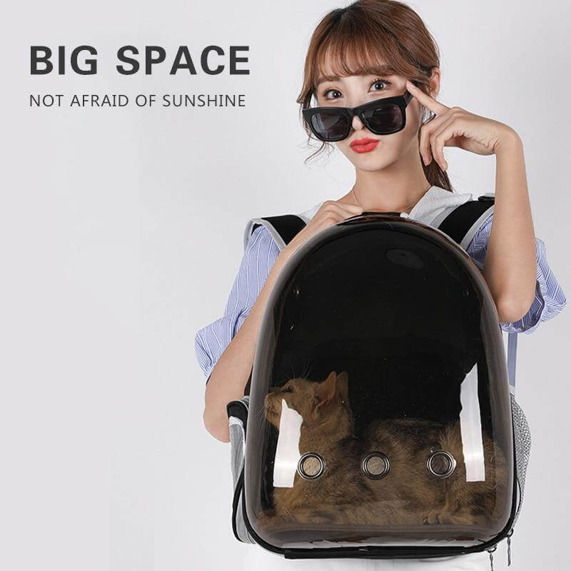 Transparent Breathable Pet Carrier Backpack - MaviGadget