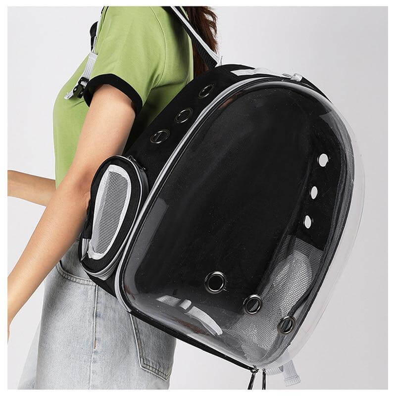 Transparent Breathable Pet Carrier Backpack - MaviGadget