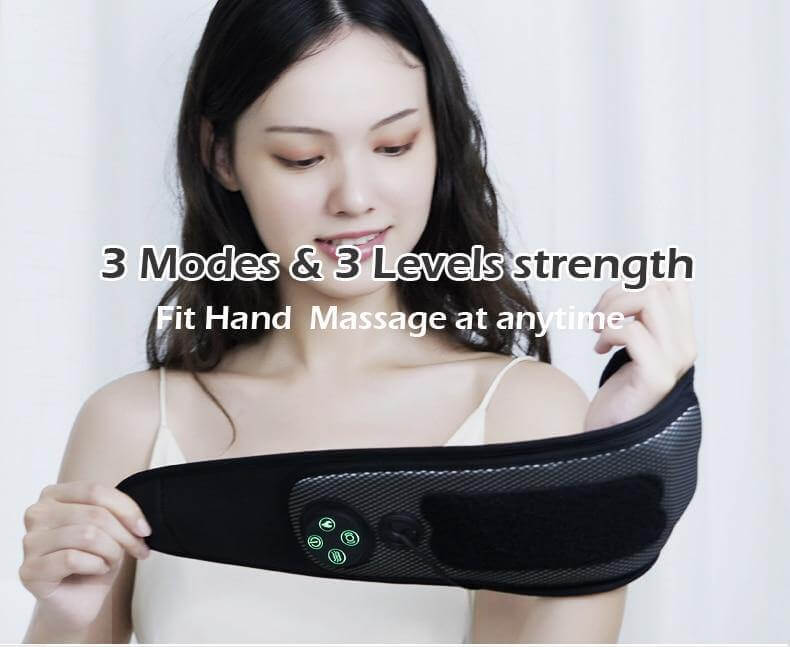 Smart Wrist Heating Hand Compression Massager - MaviGadget