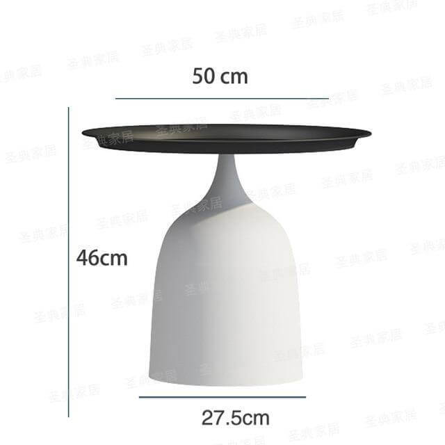 luxury Nordic Iron Metal Bracket Light Side Table - MaviGadget