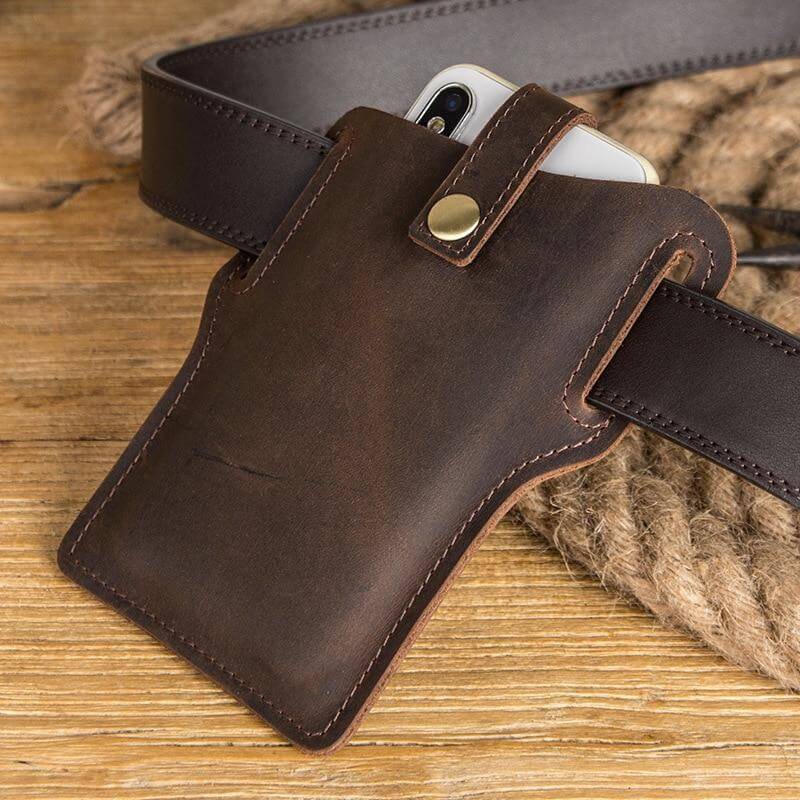Leather iPhone Belt Case - MaviGadget