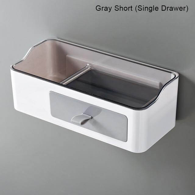 Wall Mount Bathroom Cosmetic Organizer - MaviGadget