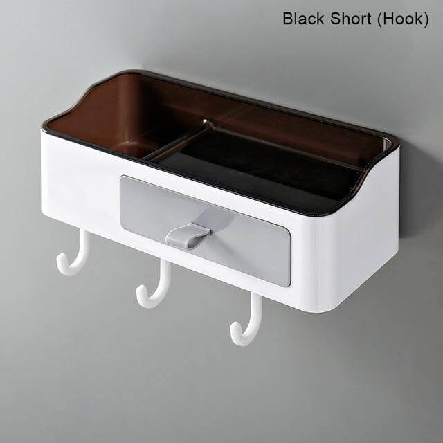 Wall Mount Bathroom Cosmetic Organizer - MaviGadget