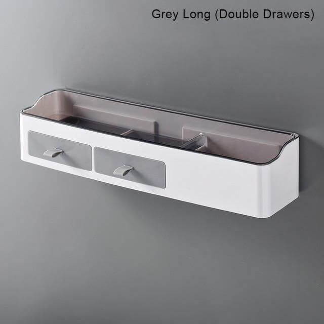 Wall Mount Bathroom Cosmetic Organizer - MaviGadget