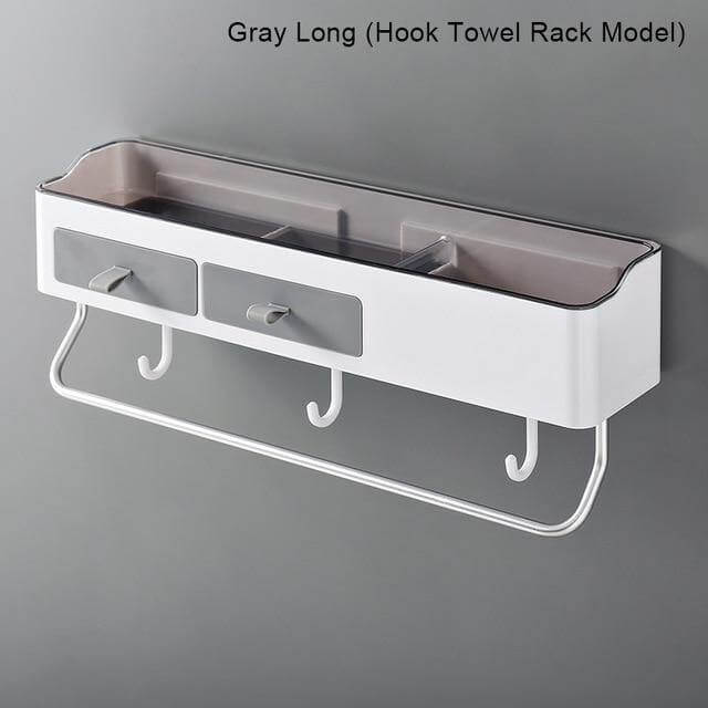 Wall Mount Bathroom Cosmetic Organizer - MaviGadget