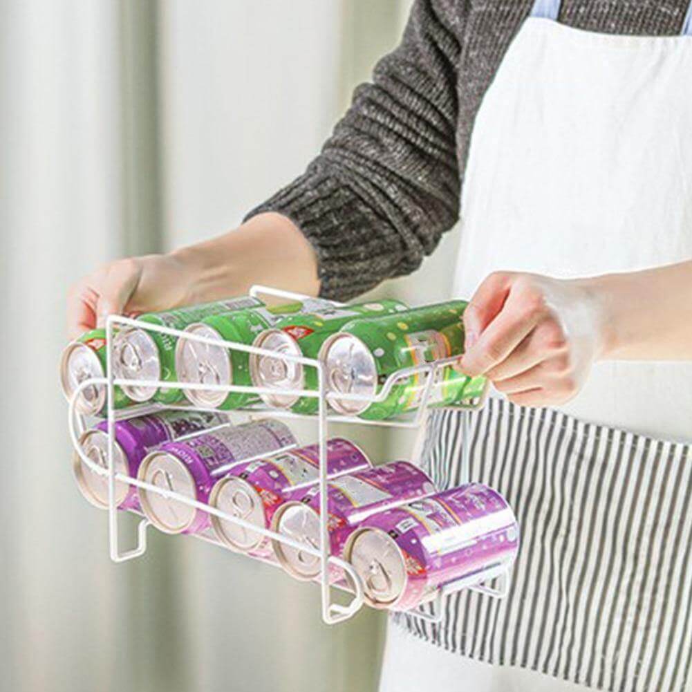 Drink Soda Container Fridge Organizer - MaviGadget