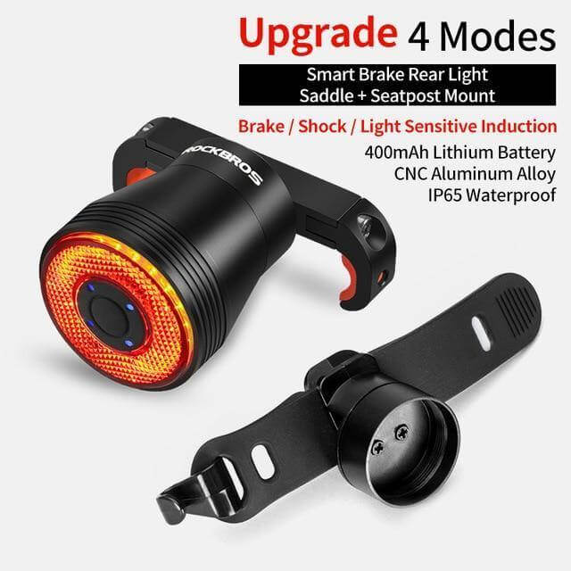 Bicycle Smart Auto Brake Sensing Light - MaviGadget