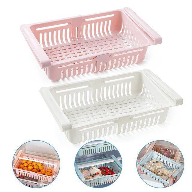 Adjustable Fridge Storage Drawer - MaviGadget