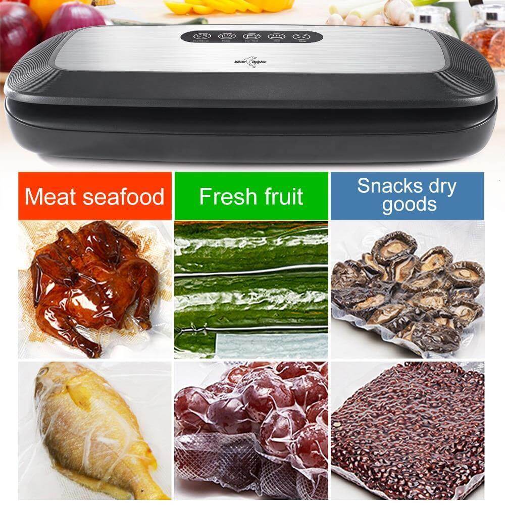 Food Vacuum Sealer Packing Machine With 10pcs Bags - MaviGadget