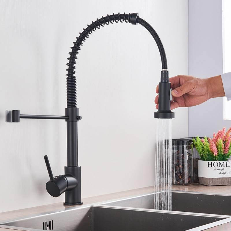 360 Degree Rotation Stream Sprayer Kitchen Faucet - MaviGadget