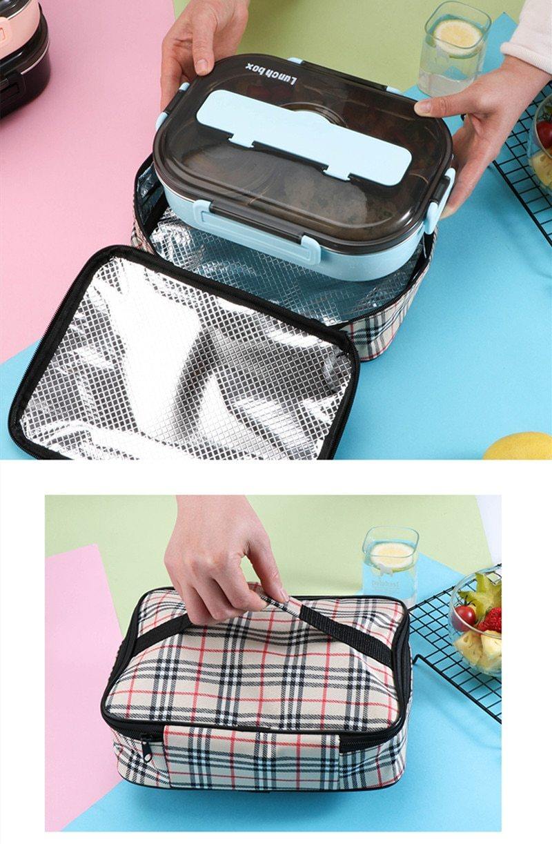 Stainless Steel Leak-Proof Lunch Box Container - MaviGadget