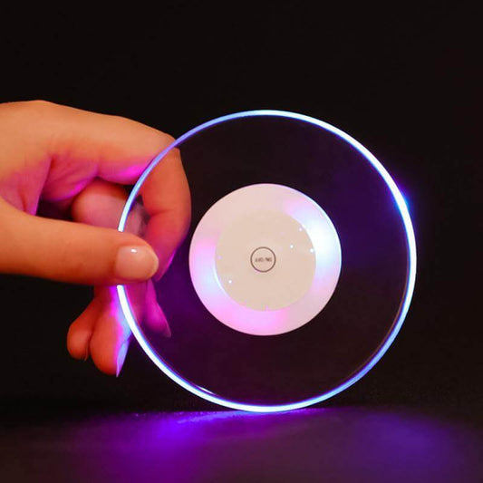 Acrylic Ultra-Thin LED Coaster - MaviGadget