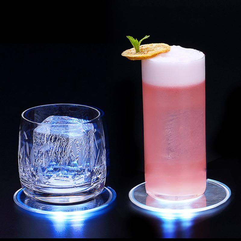 Acrylic Ultra-Thin LED Coaster - MaviGadget