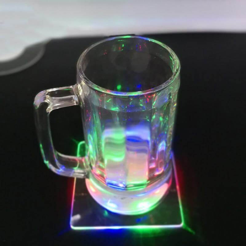 Acrylic Ultra-Thin LED Coaster - MaviGadget