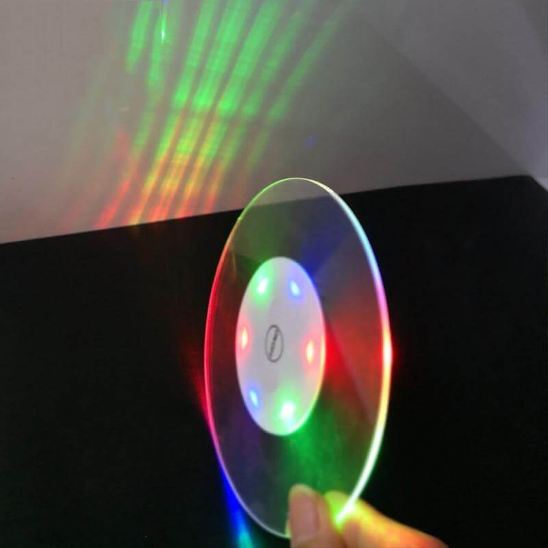 Acrylic Ultra-Thin LED Coaster - MaviGadget