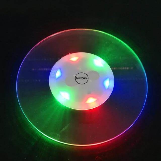 Acrylic Ultra-Thin LED Coaster - MaviGadget