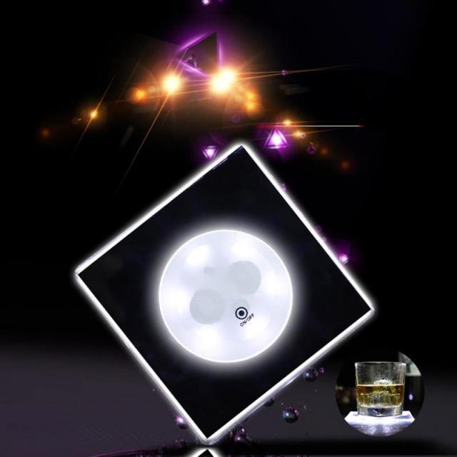 Acrylic Ultra-Thin LED Coaster - MaviGadget