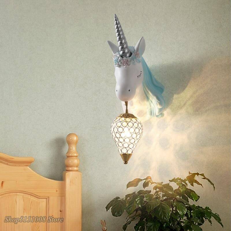 Lovely Unicorn Led Wall Lamp - MaviGadget
