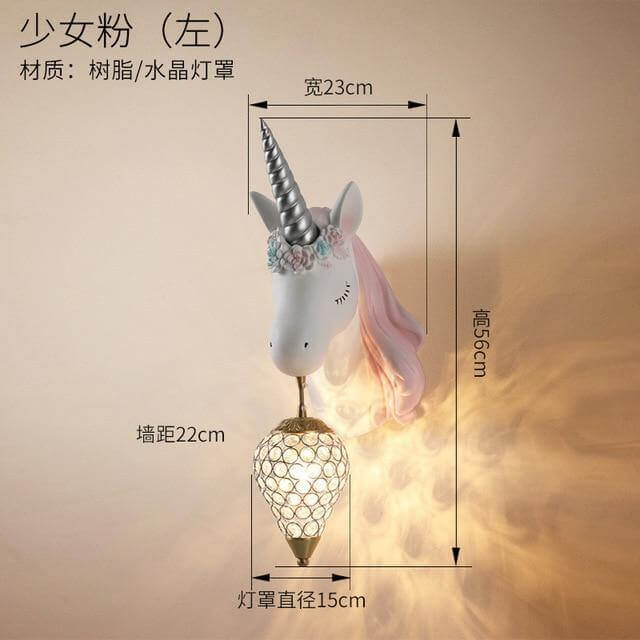 Lovely Unicorn Led Wall Lamp - MaviGadget